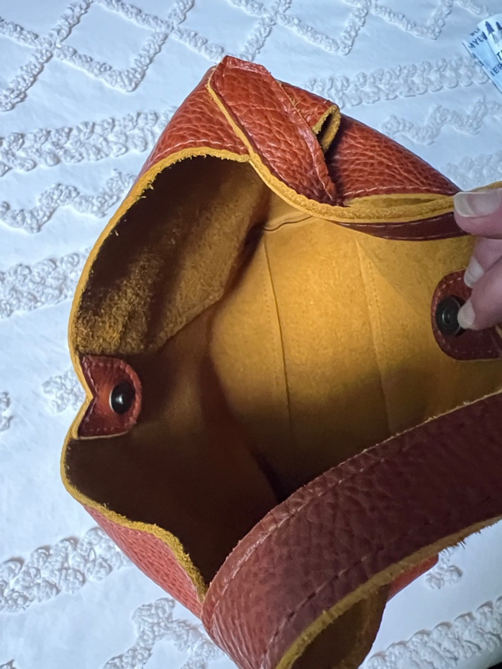 NWT Portland Leather Large Naomi in Sienna Shoulder Bag - Almost Perfect - Picture 5 of 7